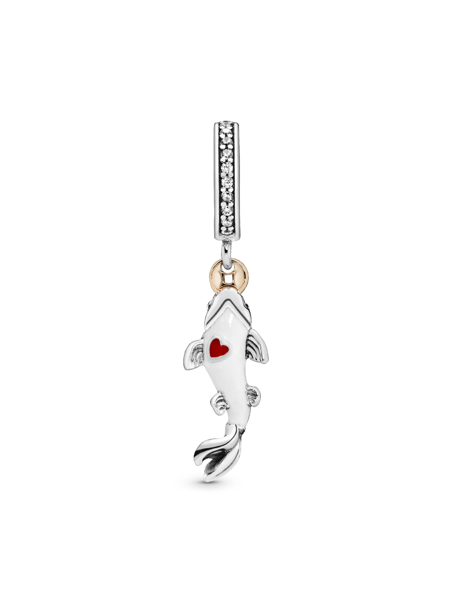 Good Fortune Carp Fish Dangle Charm