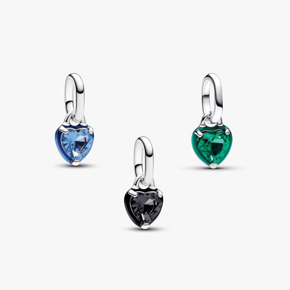 Mini Hearts Charm Trio
