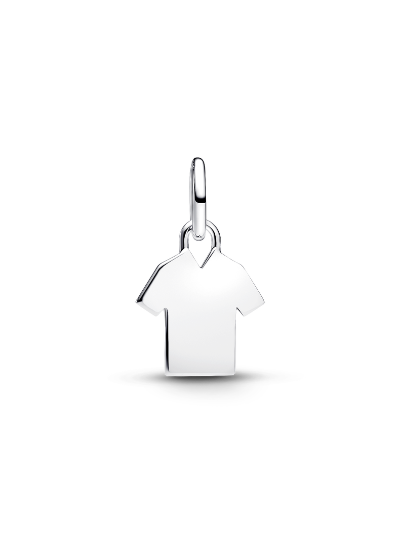 Engravable Soccer Shirt Dangle Charm