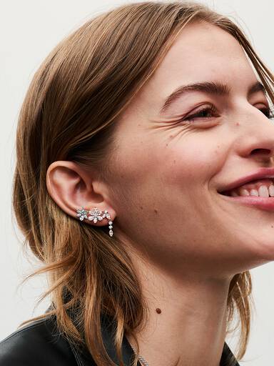 Clous d’oreilles Herbiers scintillants