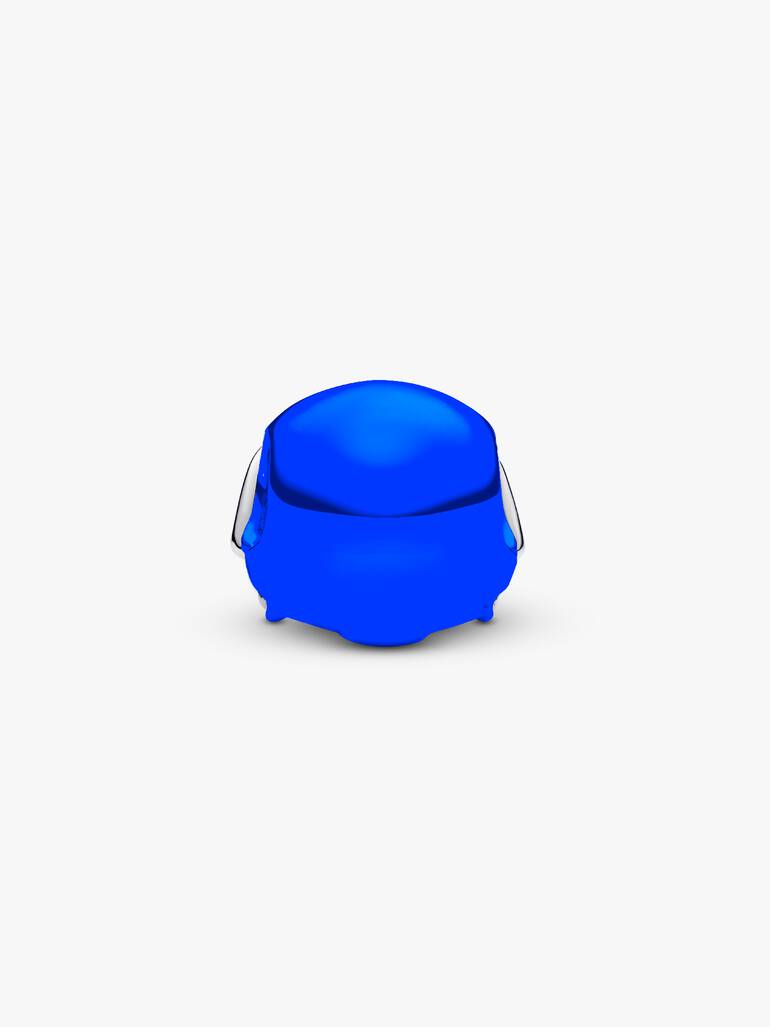 Casque de football bleu roi