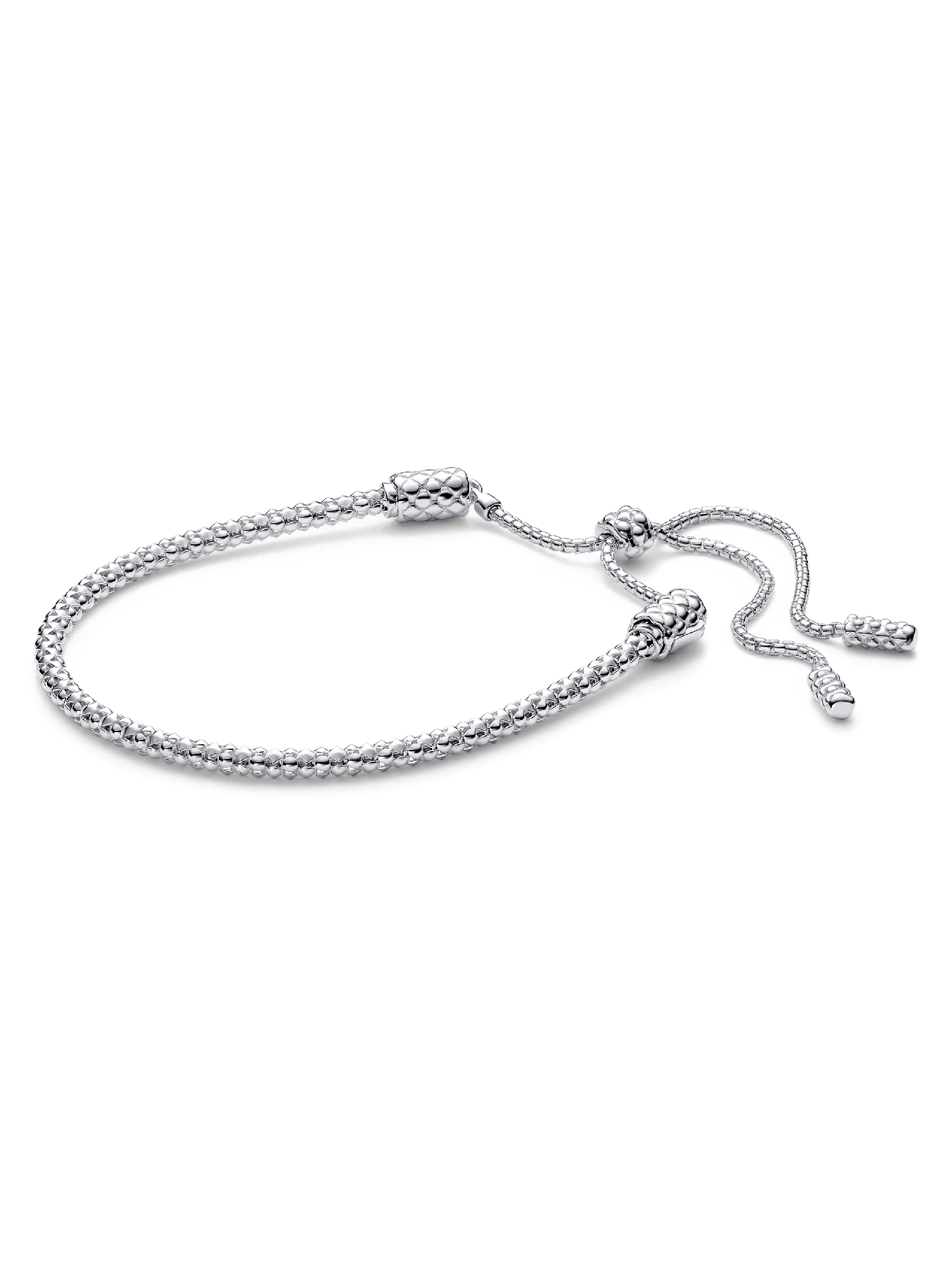 Studded Chain Slider Bracelet | Sterling silver | Pandora Canada