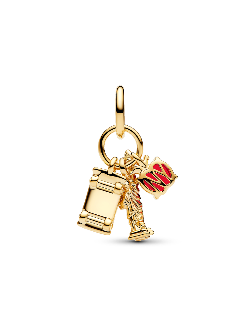 New York Icons Triple Dangle Charm