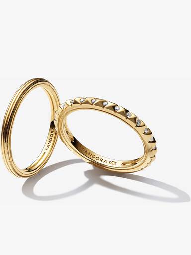 Ensemble de bagues Pyramides Pandora ME