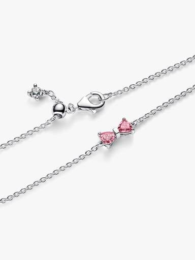 Sparkling Bow Chain Bracelet