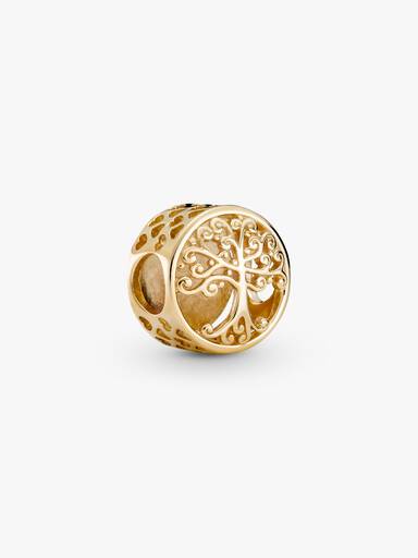 FINAL SALE - Openwork Family Roots Charm