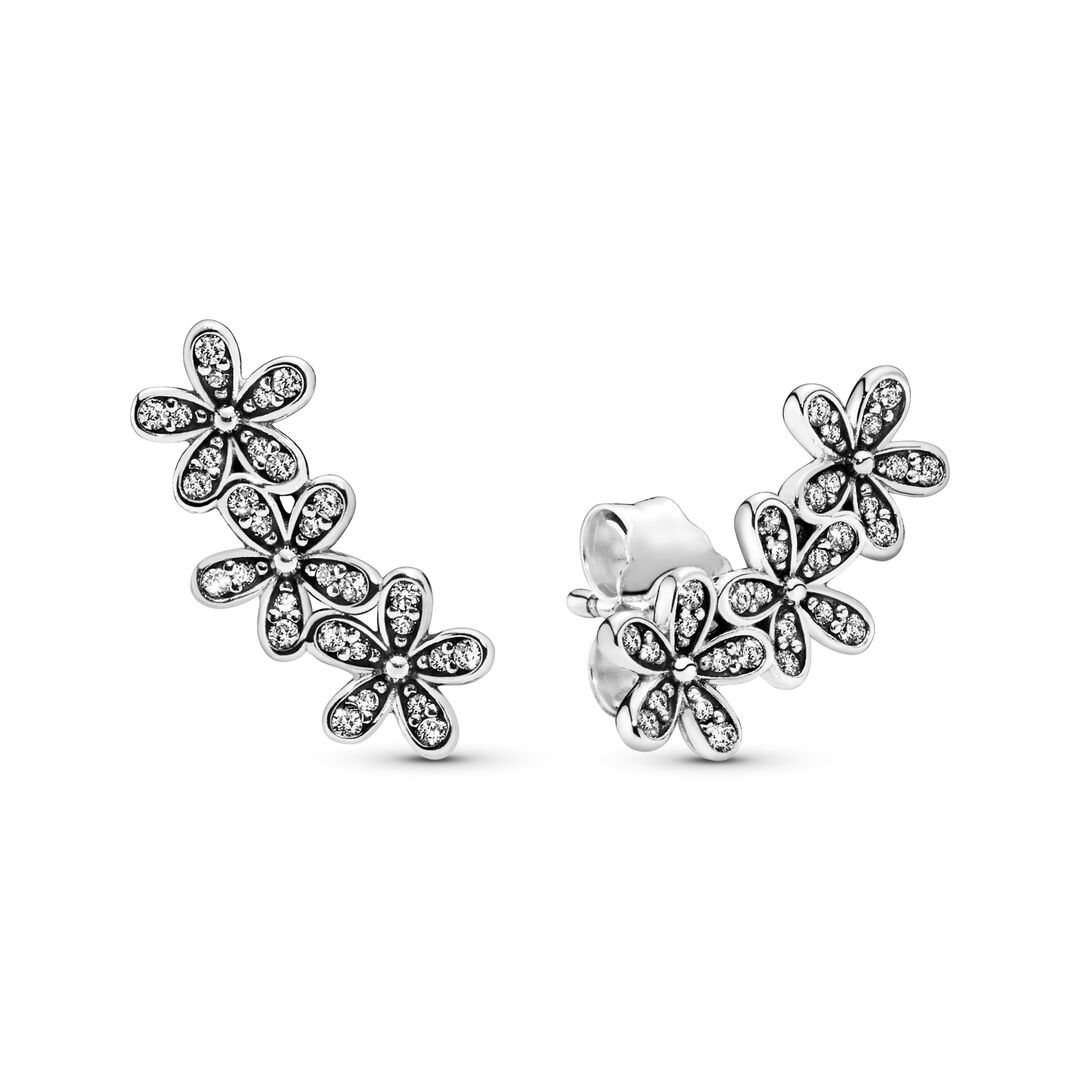 FINAL SALE - Daisy Flower Stud Earrings