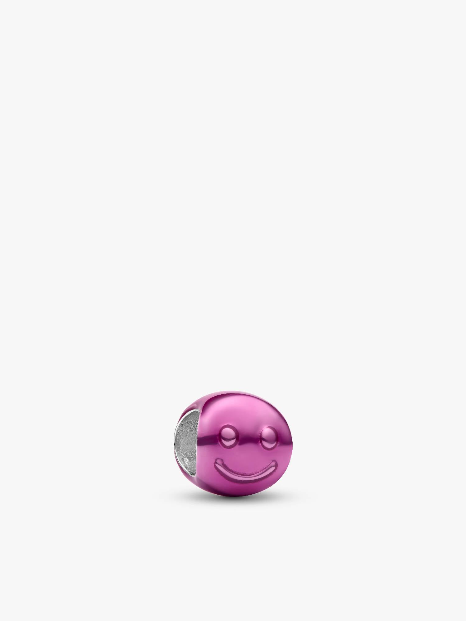Mini charm Grand sourire rose