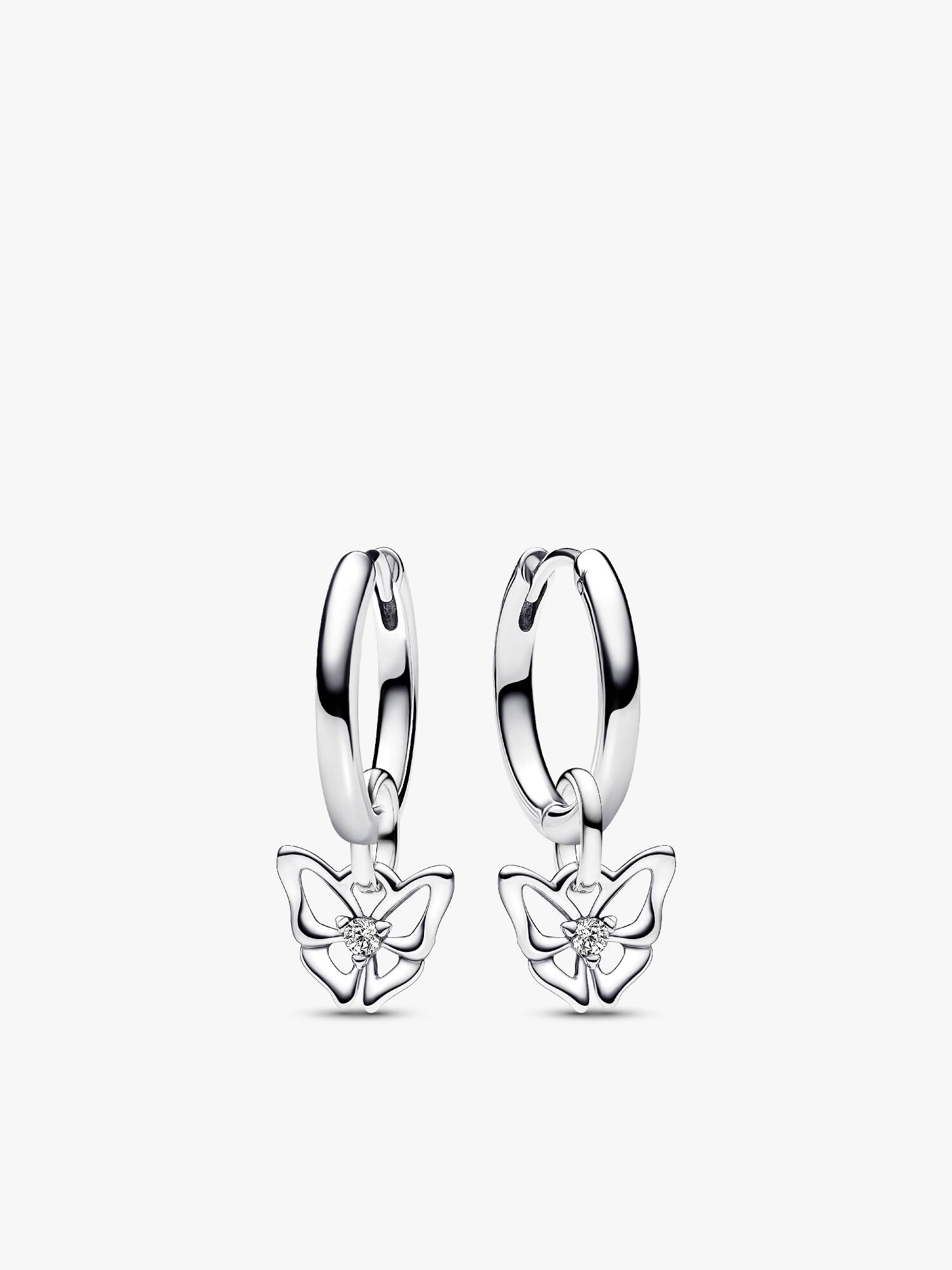 Mini Butterfly Dangle Charm Earrings
