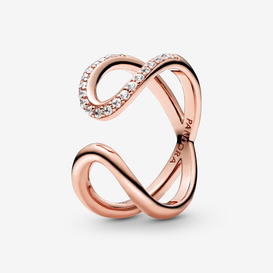 Wrapped Open Infinity Ring image number 0