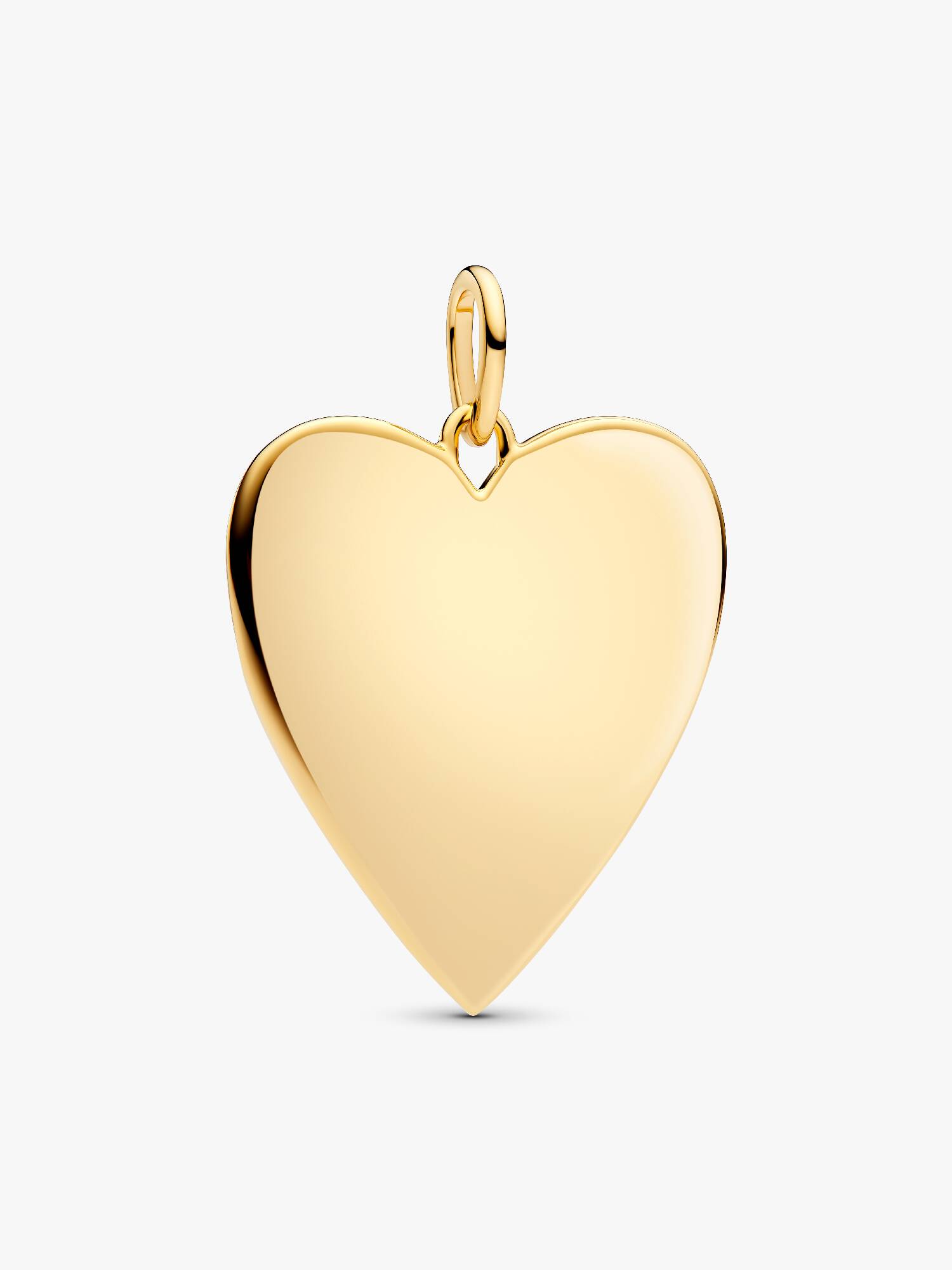 FINAL SALE - Engravable Heart Oversized Tag Pendant