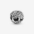 Openwork Family Roots Charm