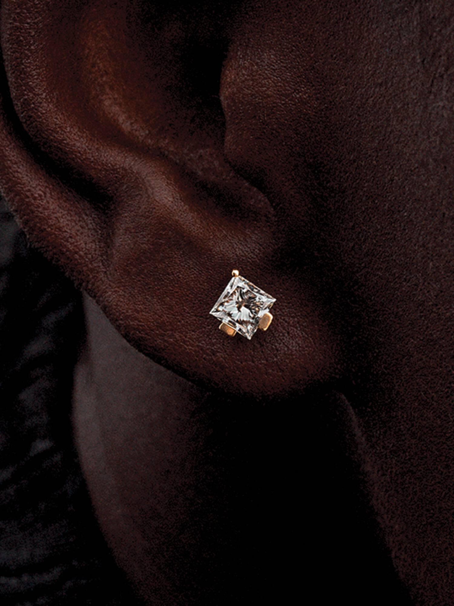 VENTE FINALE - Clous d'oreilles à diamant cultivé en laboratoire Pandora Nova