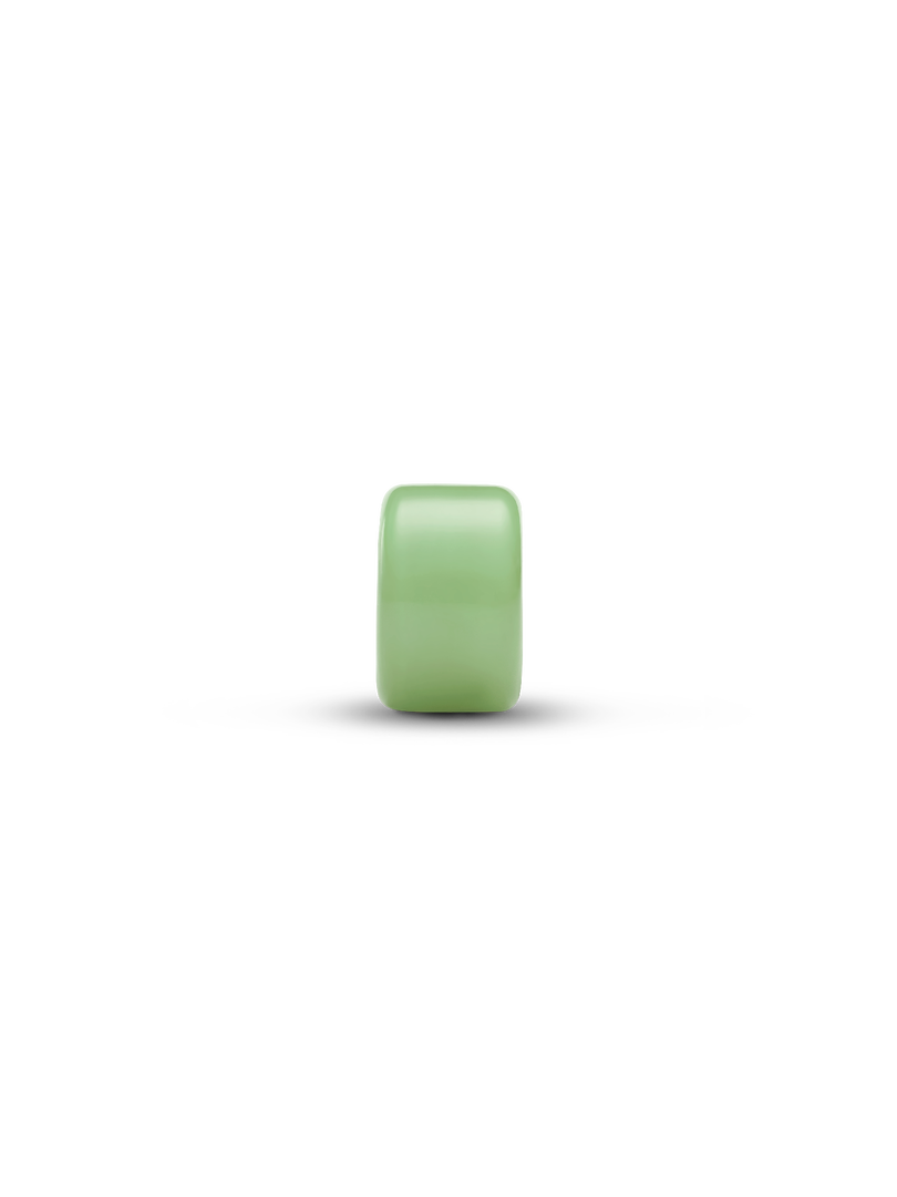 Mini charm en verre de Murano vert