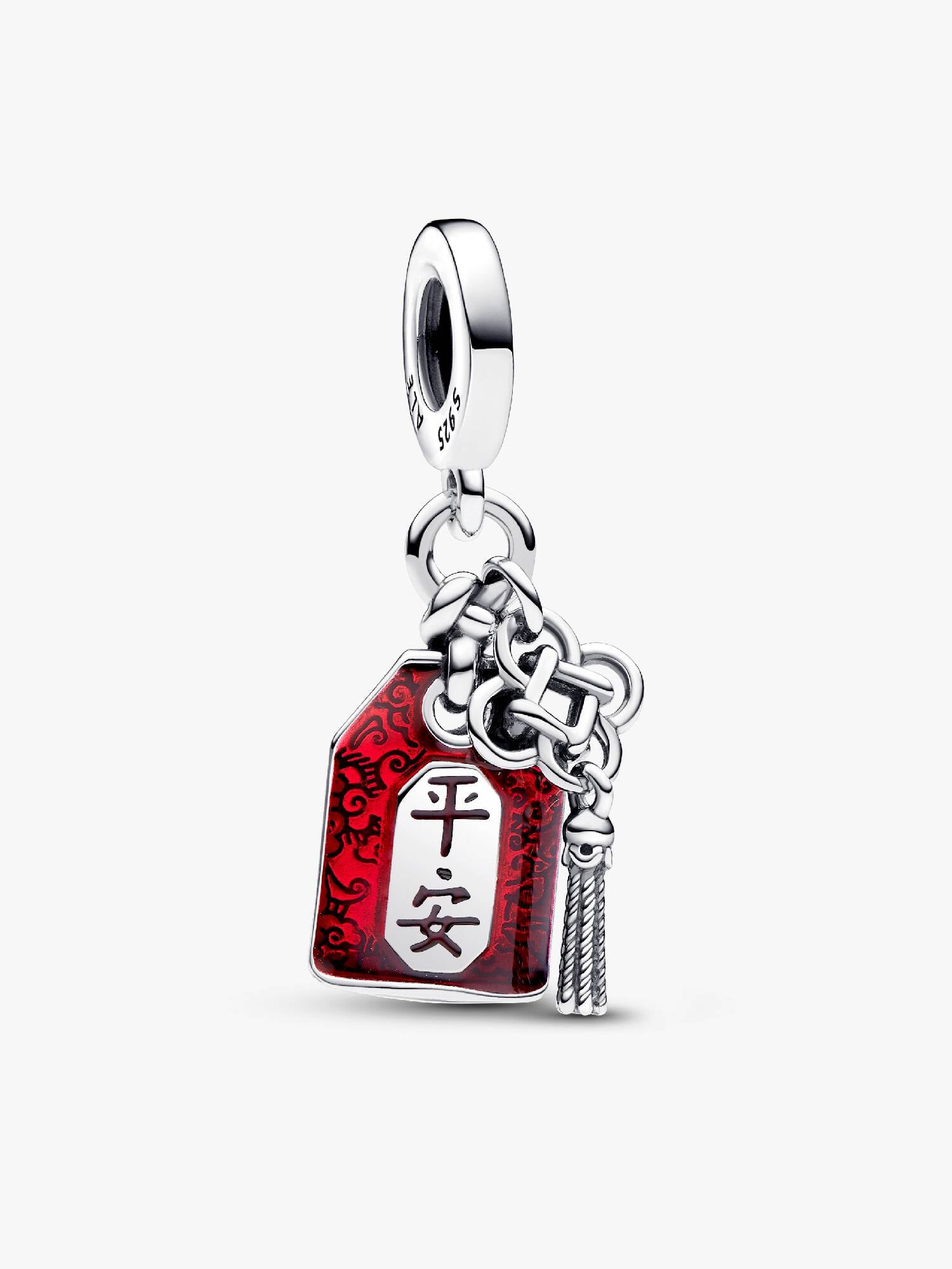 VENTE FINALE - Charm-pendentif double Amulette porte-bonheur