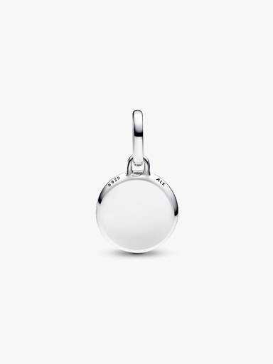 FINAL SALE - Red Murano Glass Engravable Mini Medallion Charm