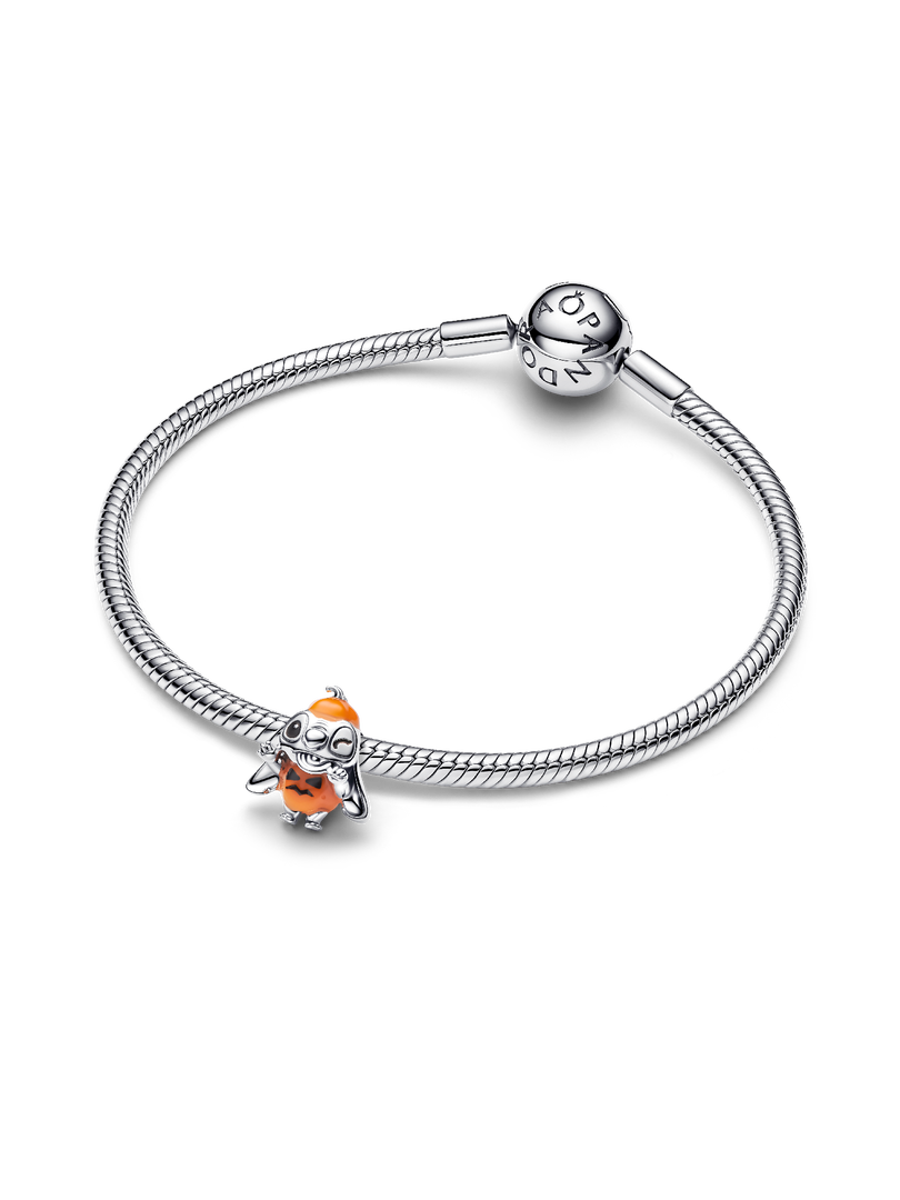 Disney Stitch Halloween Pumpkin Charm