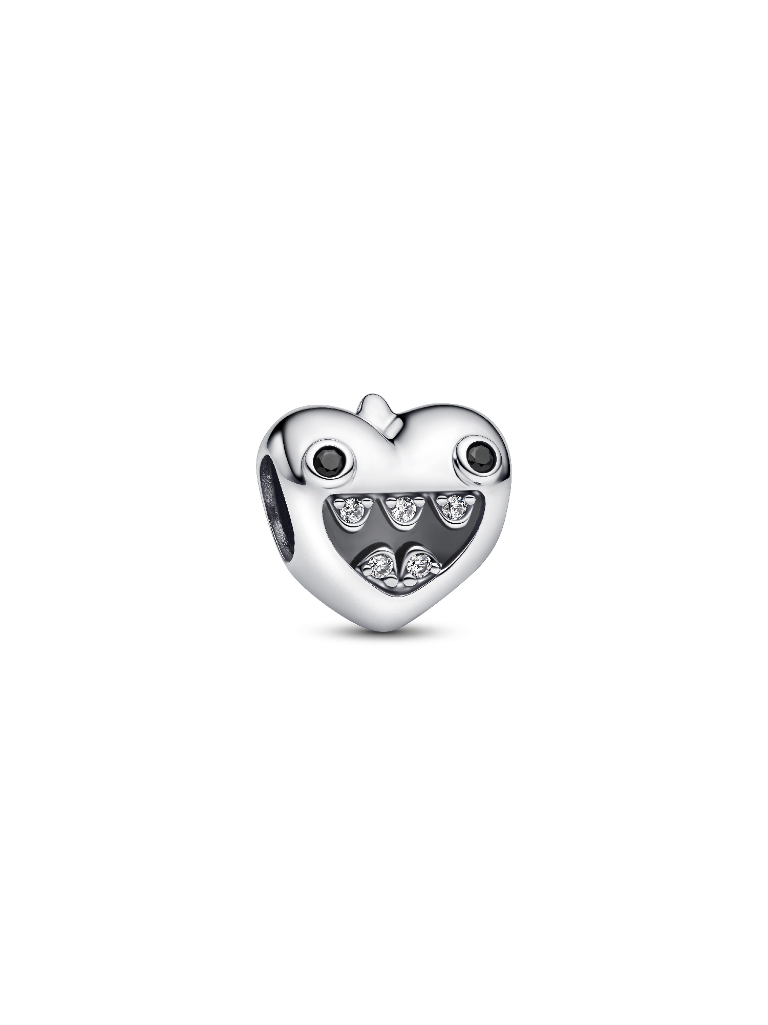 Mom's Little Monsters Heart Charm
