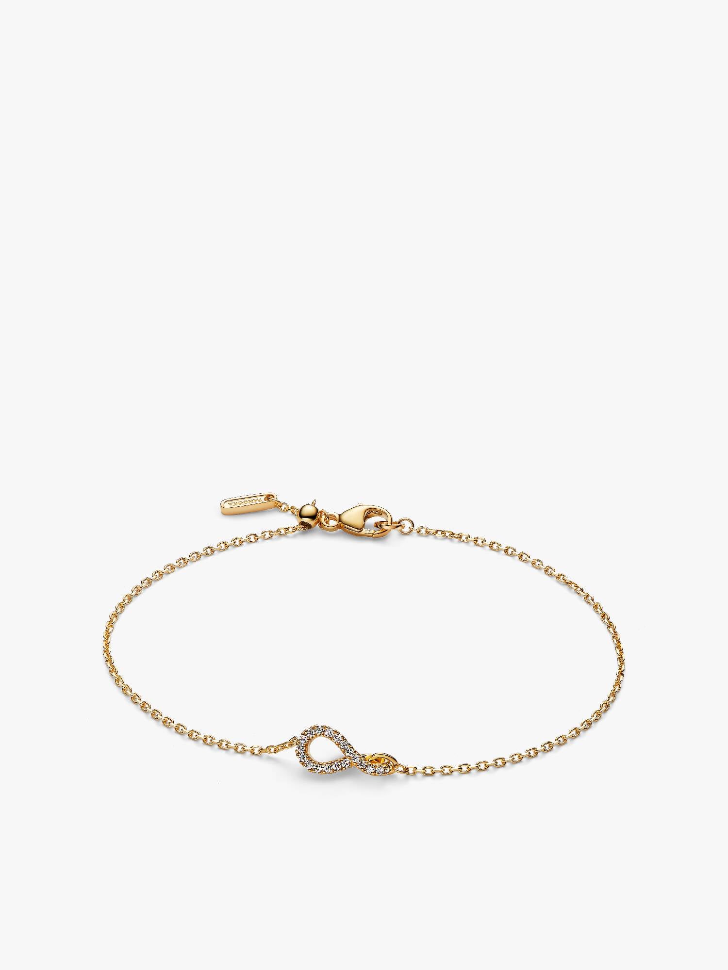 Bracelet pavé de diamants cultivés en laboratoire Pandora Infinite