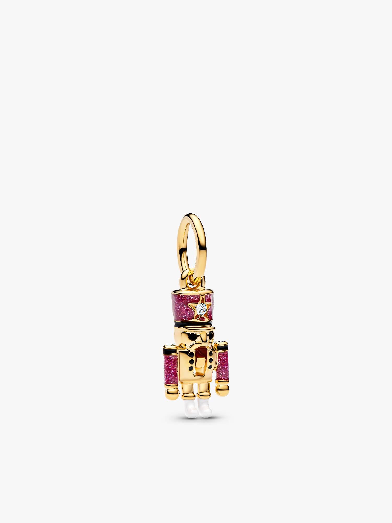 Moveable Nutcracker Dangle Charm