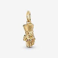 Marvel The Avengers Infinity Gauntlet Dangle Charm | Gold plated | Pandora Canada