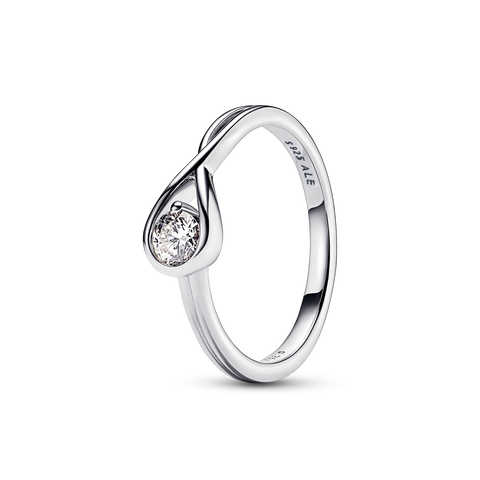 Pandora Infinite Lab-grown Diamond Ring 0.25 ct tw Sterling Silver