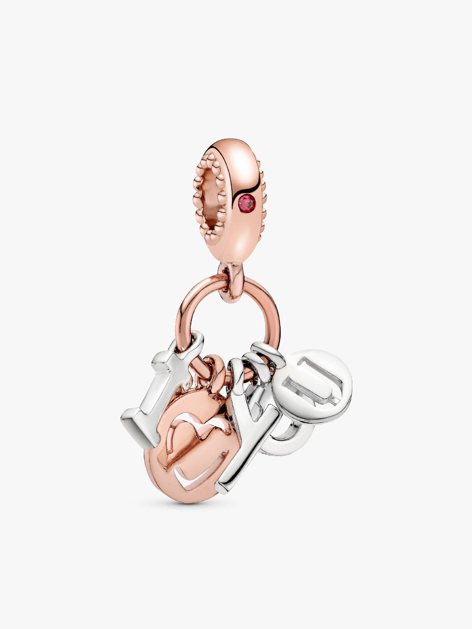 VENTE FINALE - Charm-pendentif Lettres « I Love You »