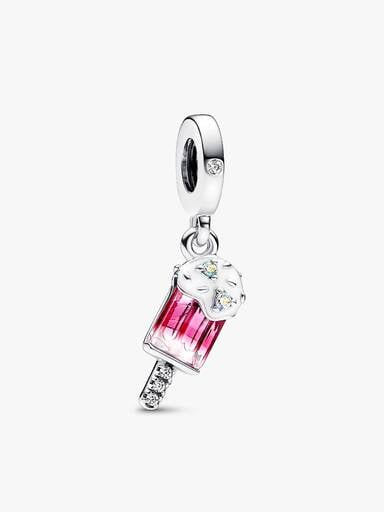 Trio de charms-pendentifs Été au féminin