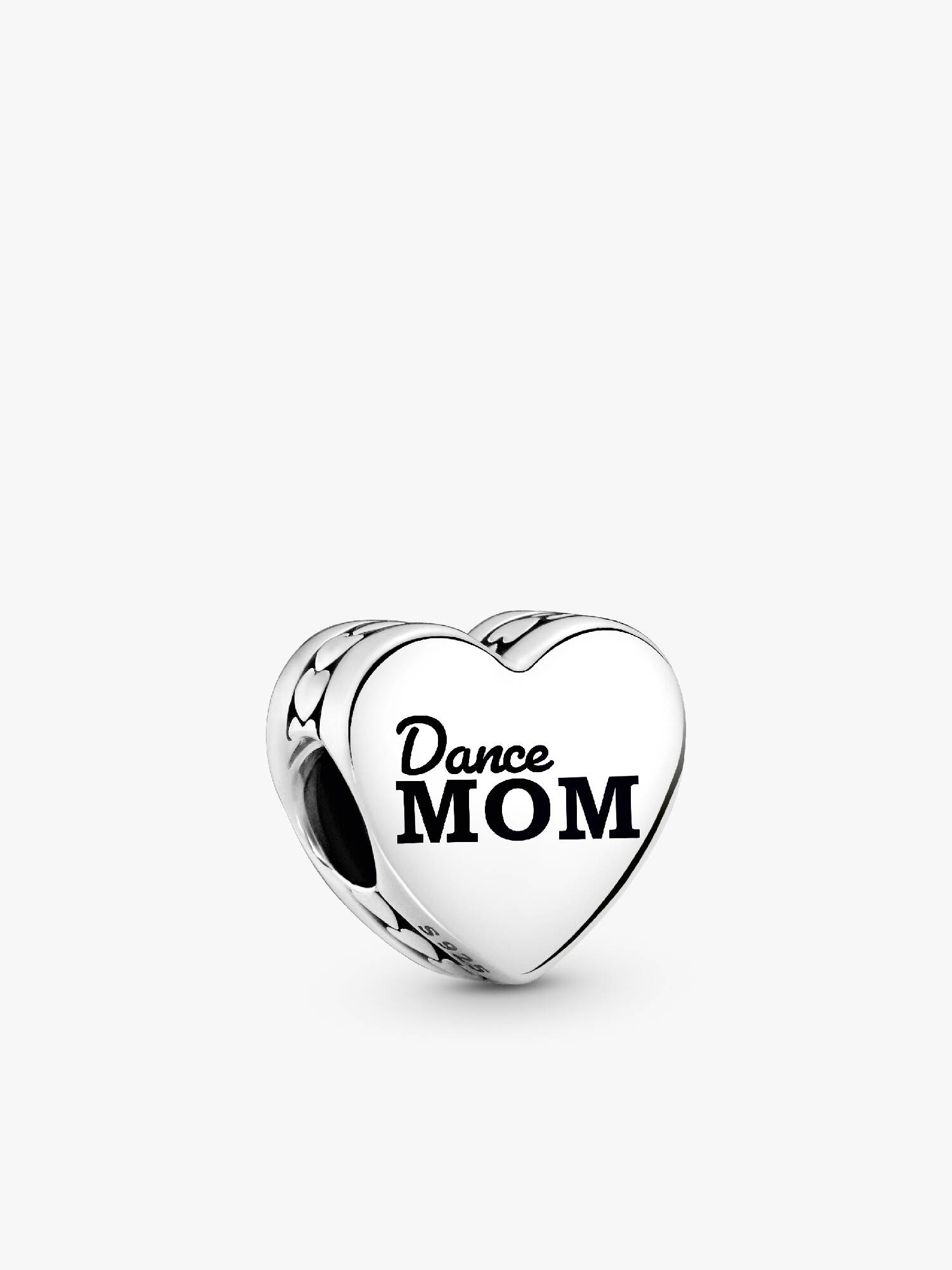 Charm en forme de cœur  Maman de danse
