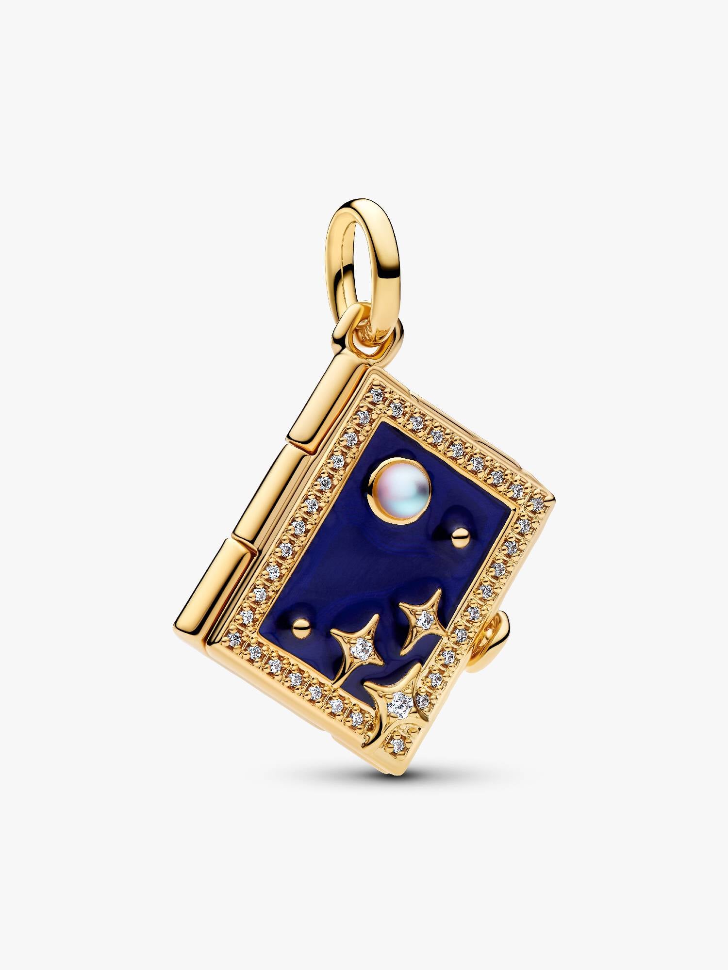 Charm-pendentif Livre magique gravable