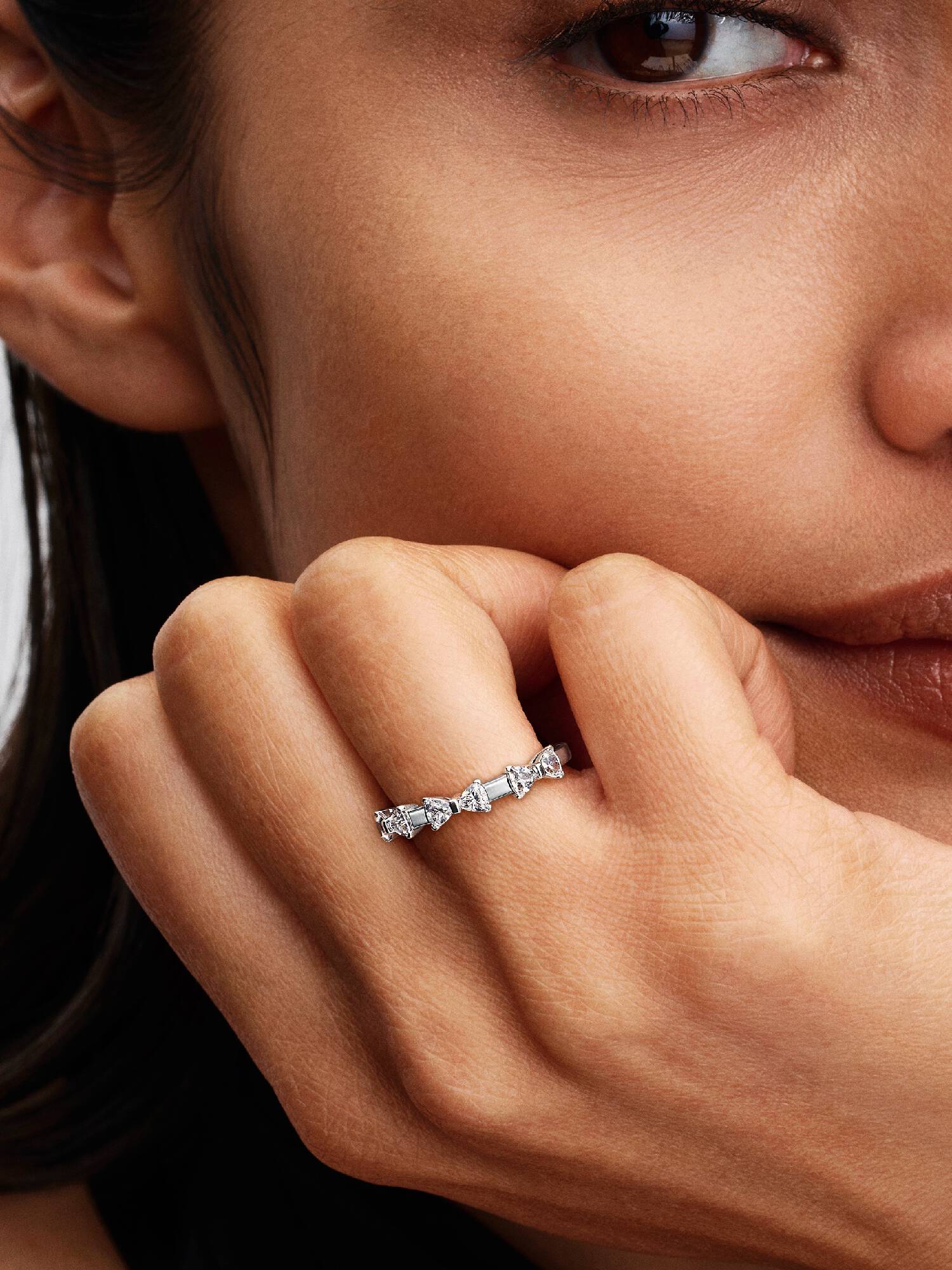 Bague  Boucles intercalées
