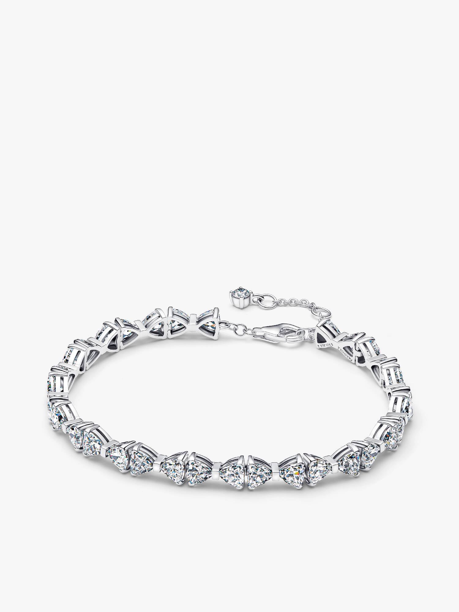Sparkling Bow Chain Bracelet