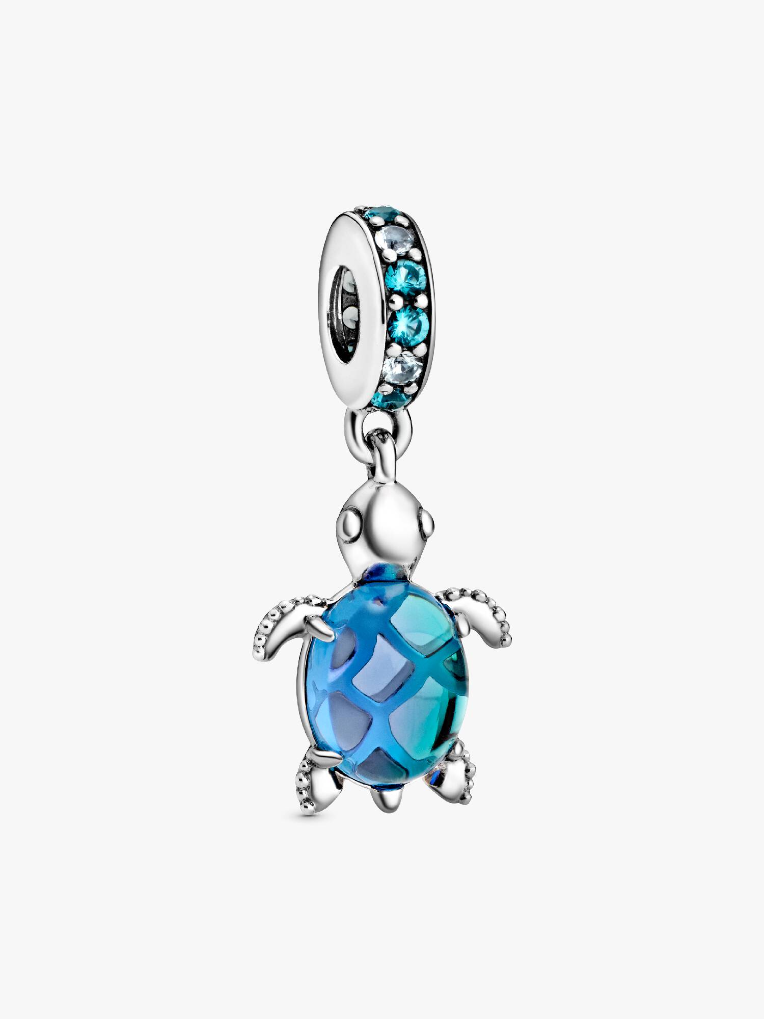 Breloque Tortue de mer en verre de Murano