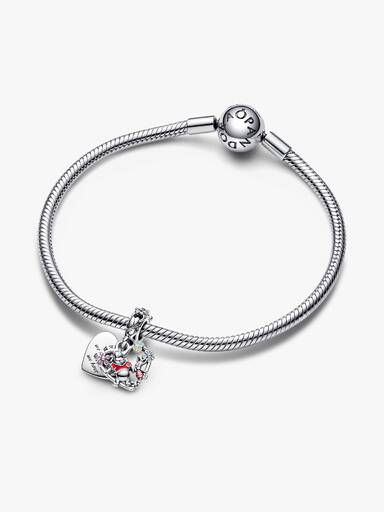 Disney Winnie the Pooh & Piglet Double Dangle Charm