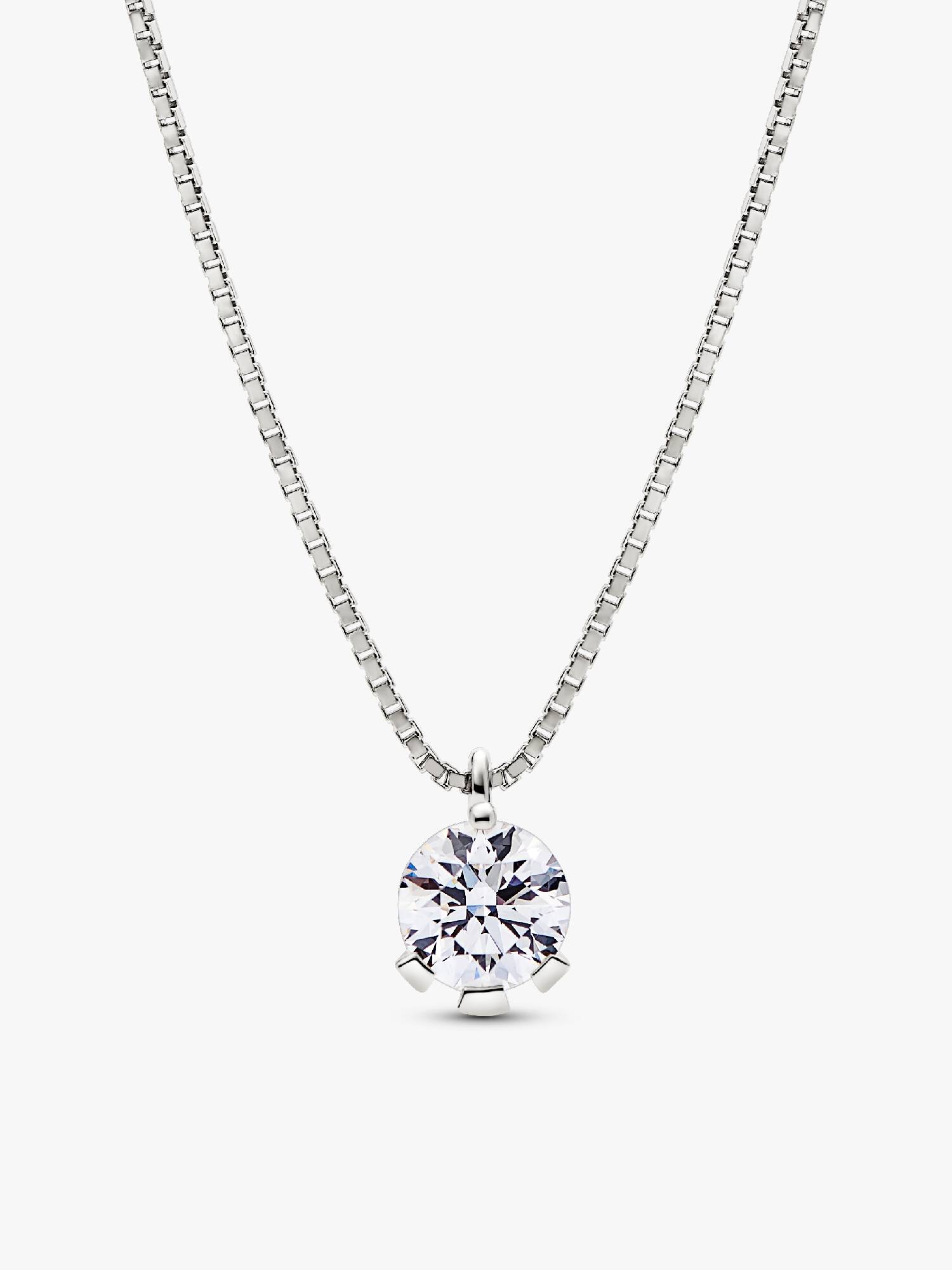 VENTE FINALE -  Collier avec pendentif à diamant cultivé en laboratoire Pandora Nova