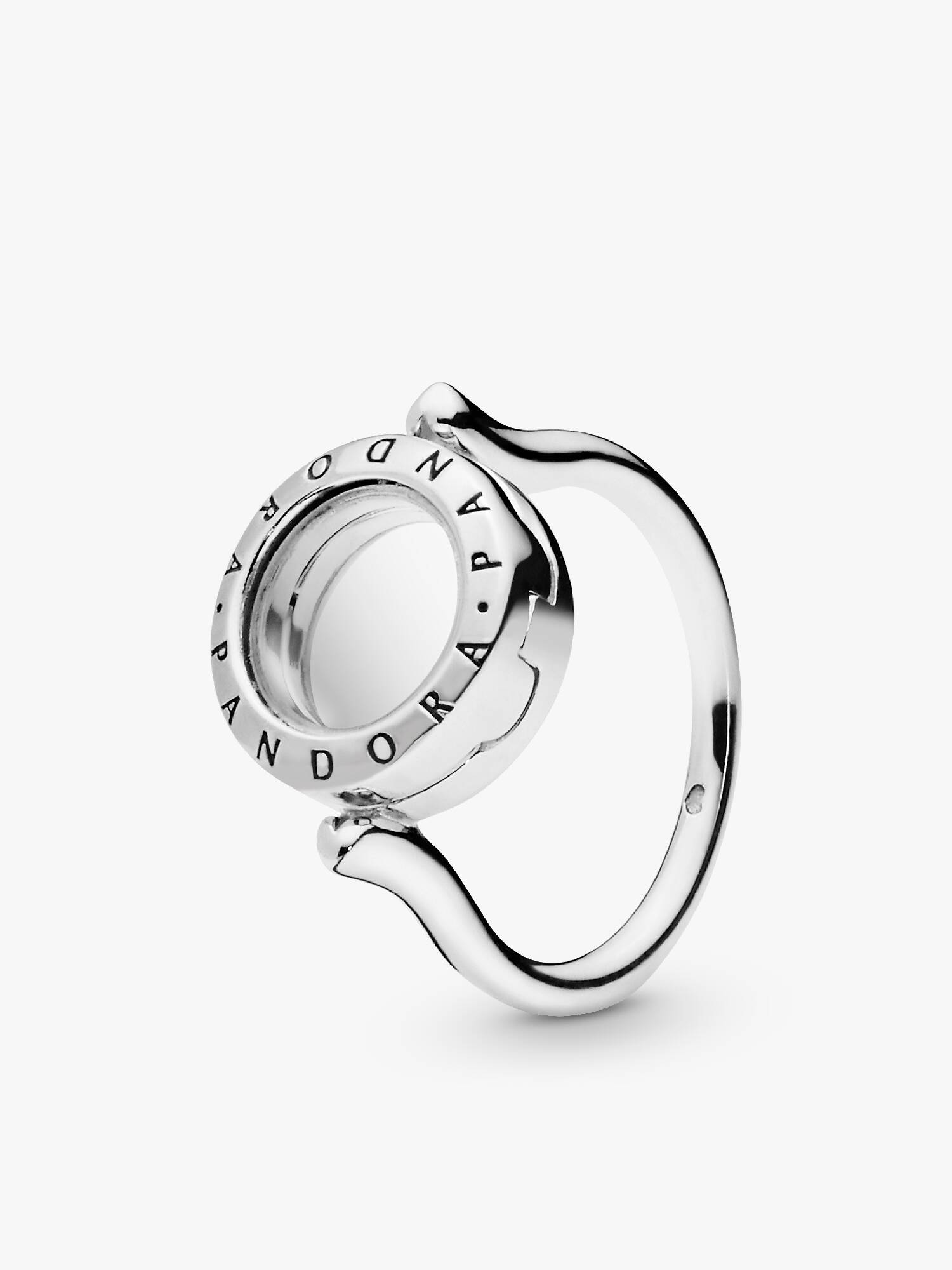 FINAL SALE - Pandora Floating Lockets Logo Ring