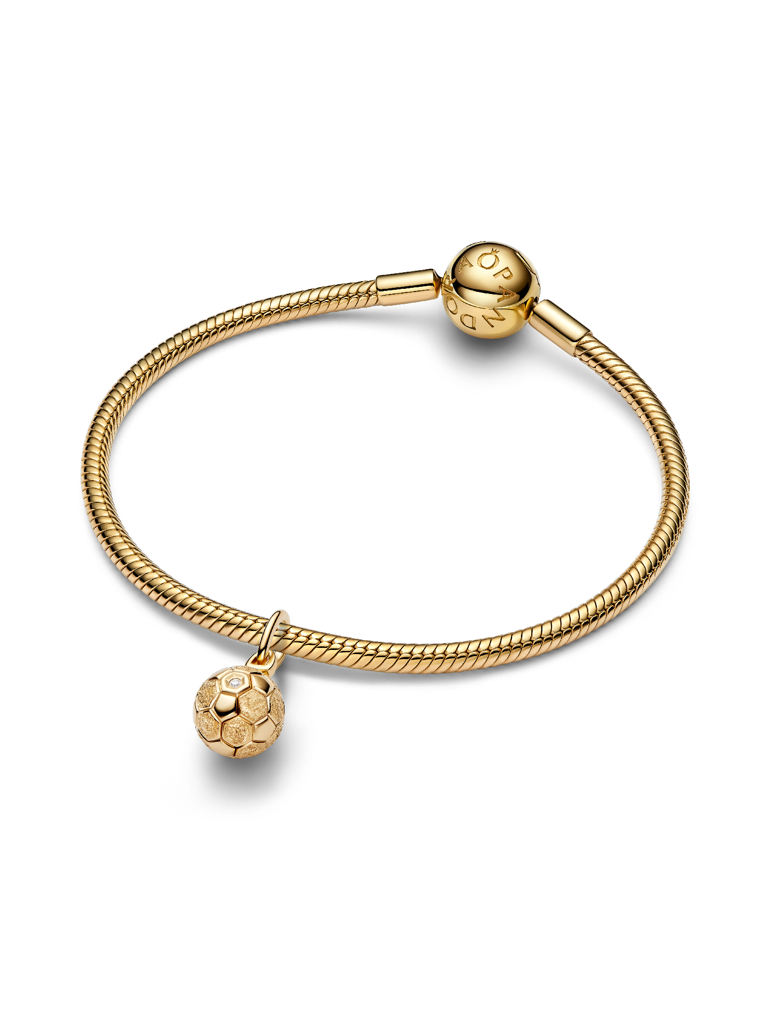 Soccer Ball 2026 Lab-Grown Diamond Dangle Charm