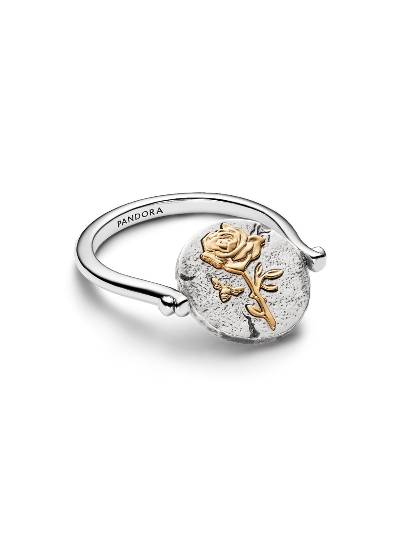 Bague Médaillon réversible Rose