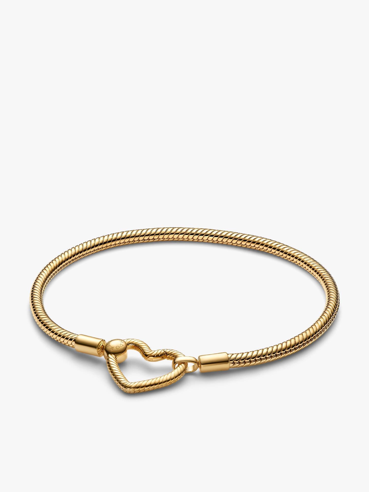 Heart Closure Snake Chain Bracelet