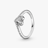 Sparkling Wishbone Heart Ring Sparkling Wishbone Heart Ring