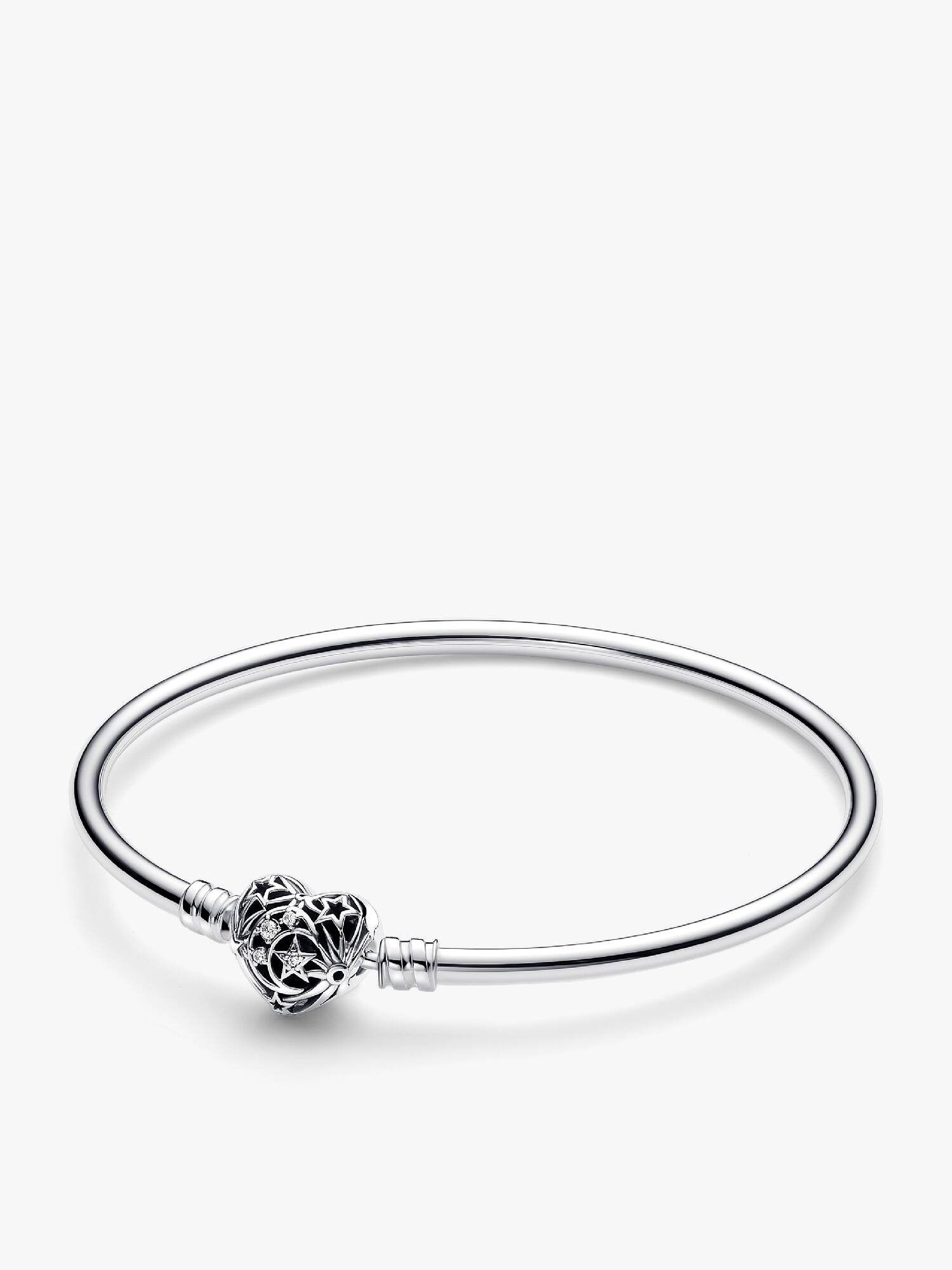 FINAL SALE - Celestial Heart Clasp Bangle