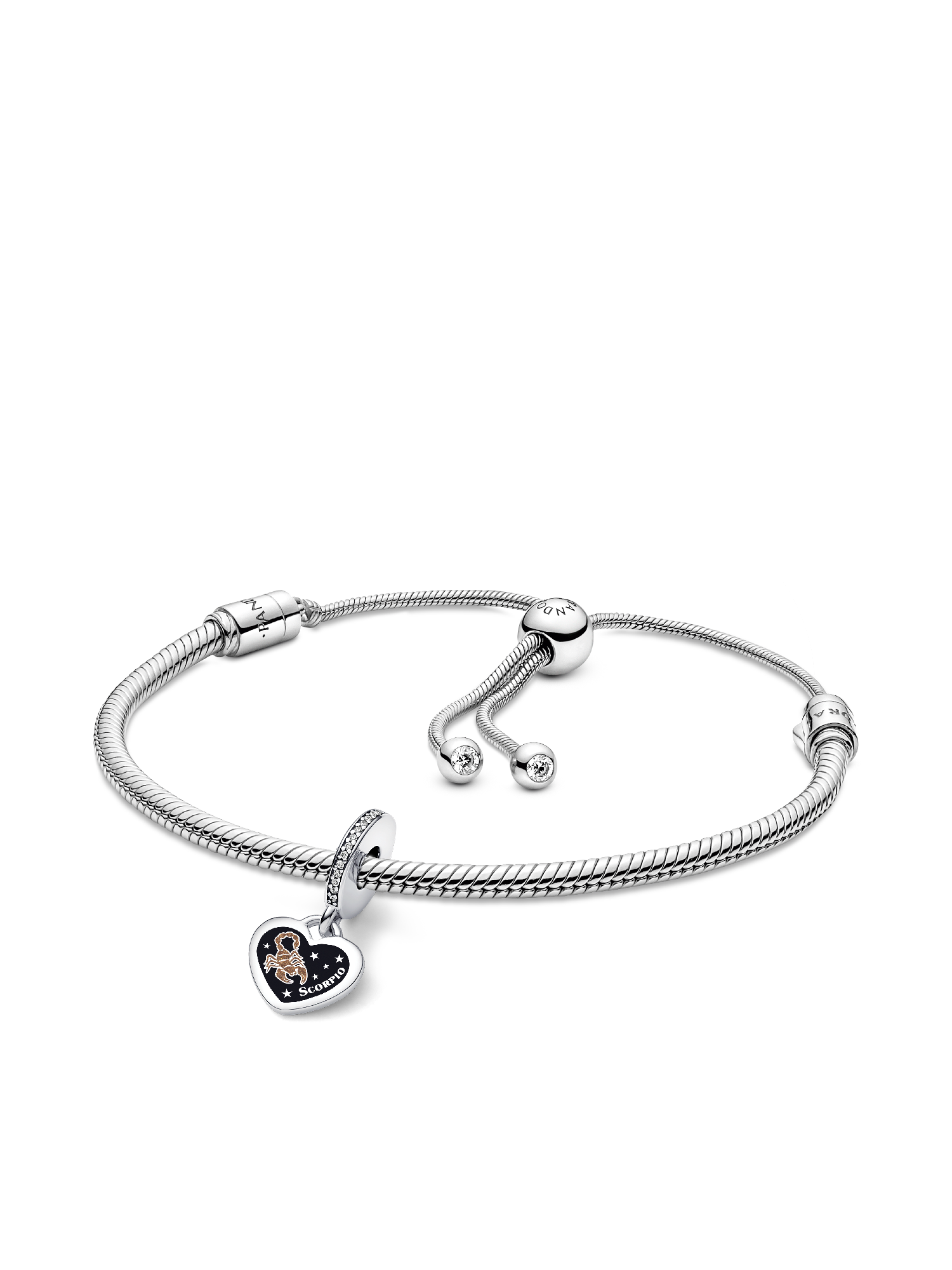 Scorpio Dangle Charm Bracelet Set