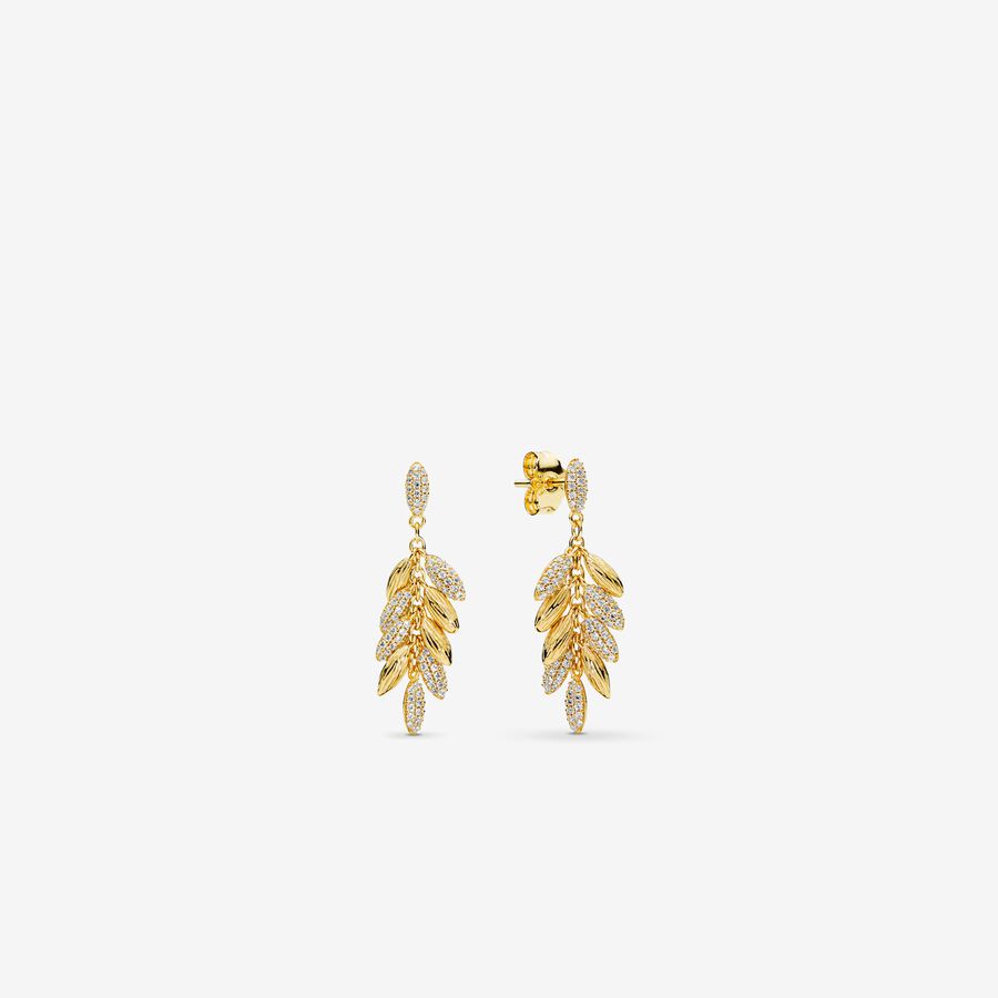 Limited Edition Floating Grains Earrings - FINAL SALE image number 0