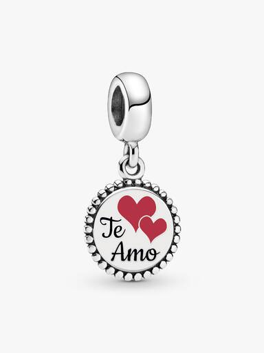 Charm-pendentif « Te amo »