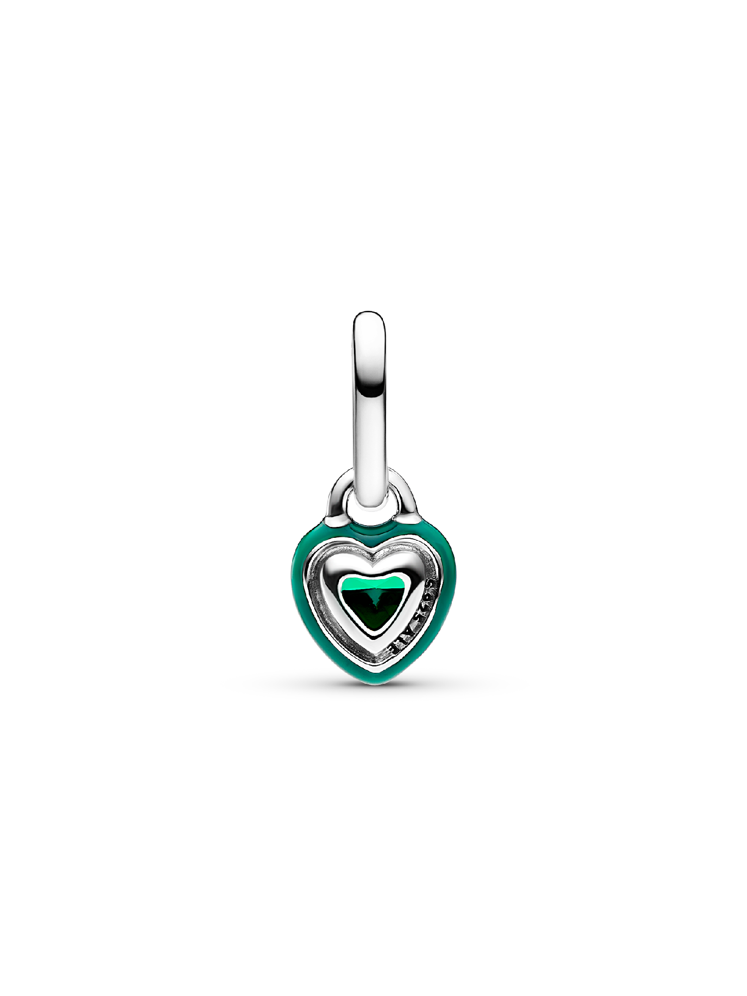 Green Chakra Heart Mini Dangle Charm