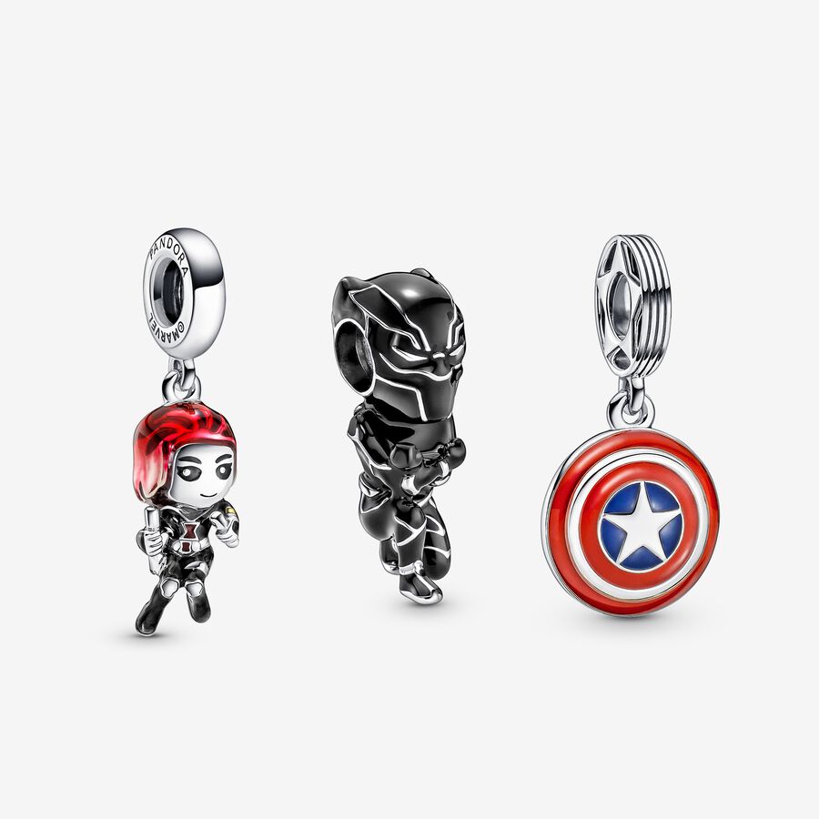 Marvel Character Charm Trio image number 0