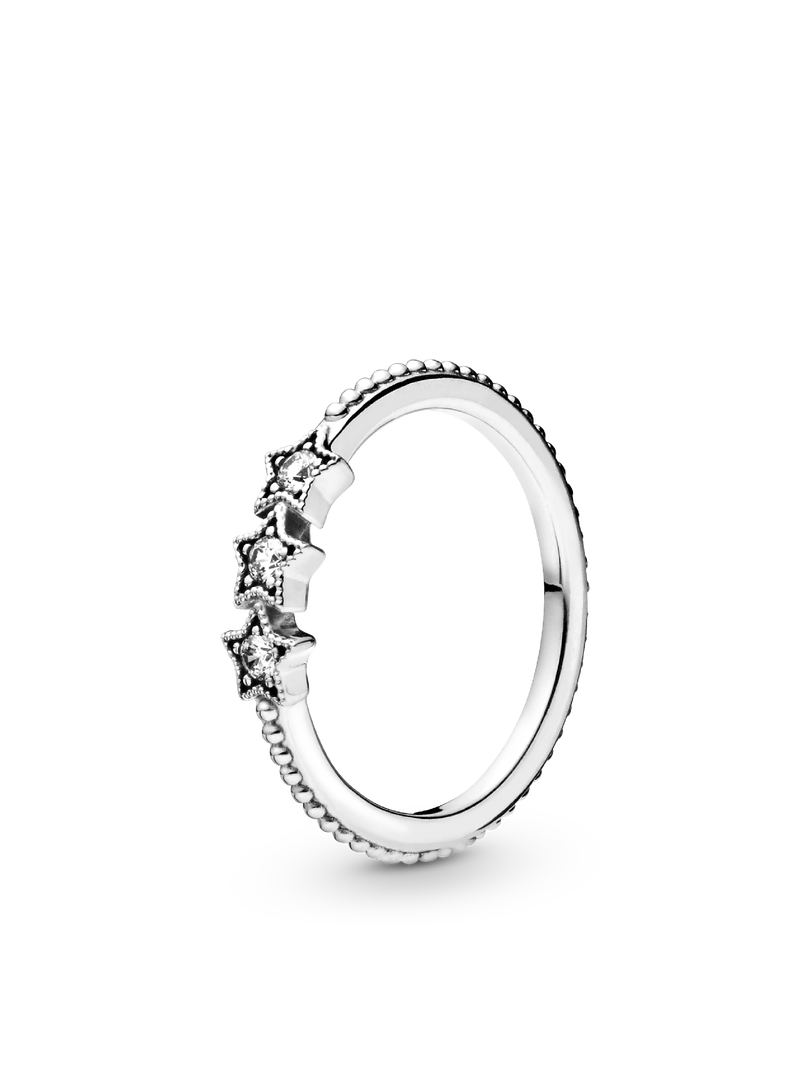 Celestial Star & Moon Ring Stack
