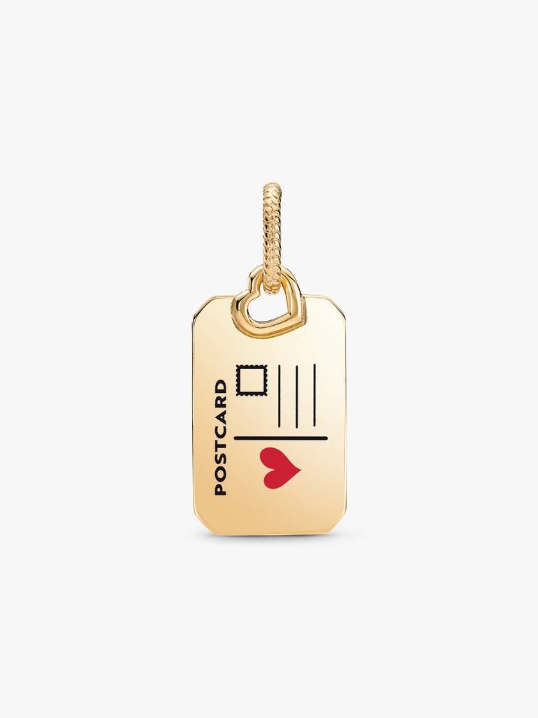 Charm-pendentif Carte postale Canada