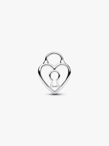 Charm Cadenas en cœur ajouré