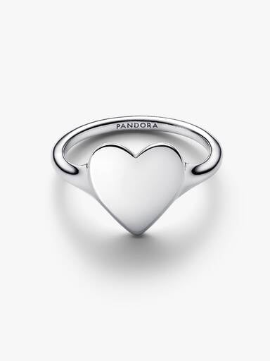 Engravable Heart Ring